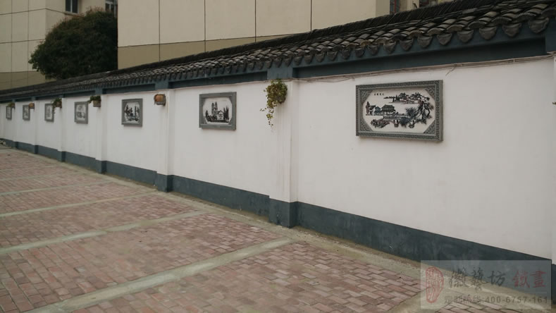 蕪湖名校鏡湖小學(xué)校園文化墻鐵畫概貌1