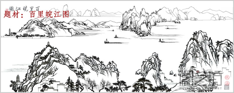 2017.2.13辦公室背景墻鐵畫(huà)定制案例匯總8