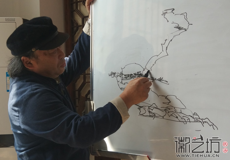 2017.4.15沒有對比不是藝術&mdash;&mdash;鐵畫知行社第四期課程報道13