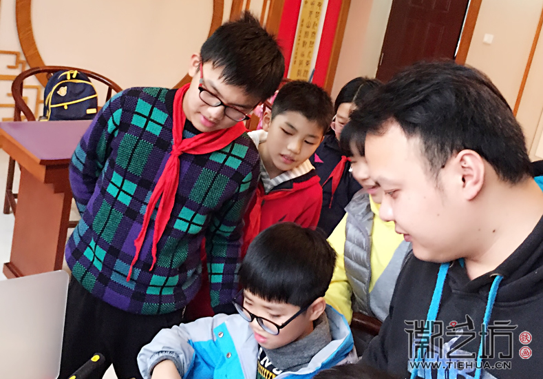 2017.11.14鏡湖小學(xué)真容國(guó)學(xué)堂鐵畫(huà)第三課 (24)