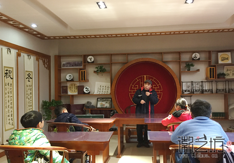 鏡湖小學(xué)真容國學(xué)堂鐵畫第六課 (5)