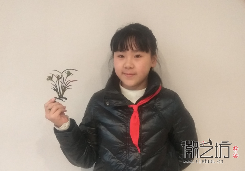 鏡湖小學(xué)真容國學(xué)堂鐵畫第八課 (1)