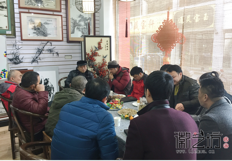 2017.12.31蕪湖鐵畫知行社回顧2017展望2018跨年分享會(huì) (6)