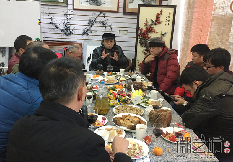 2017.12.31蕪湖鐵畫知行社回顧2017展望2018跨年分享會(huì) (21)