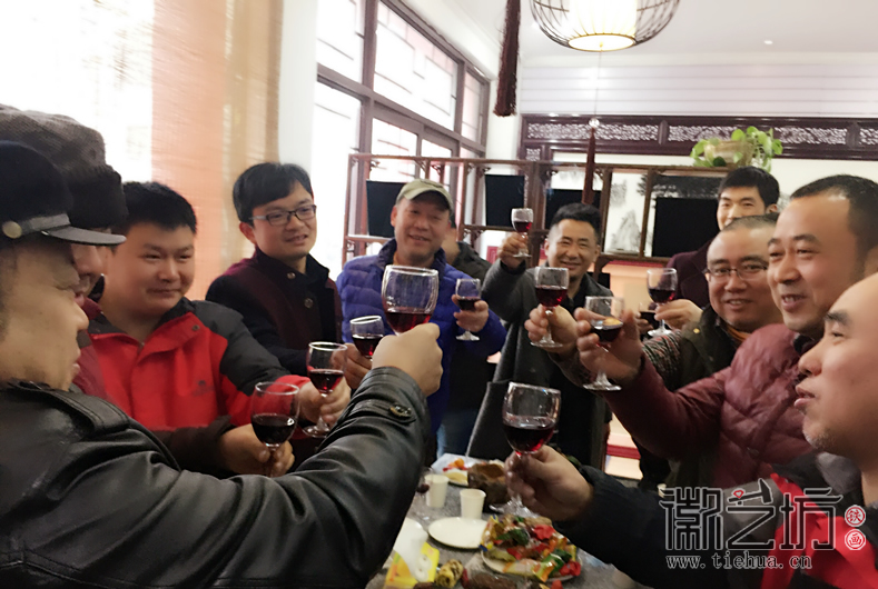 2017.12.31蕪湖鐵畫知行社回顧2017展望2018跨年分享會(huì) (14)