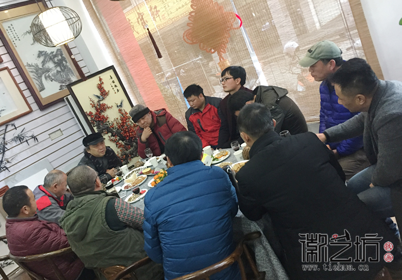 2017.12.31蕪湖鐵畫知行社回顧2017展望2018跨年分享會(huì) (20)