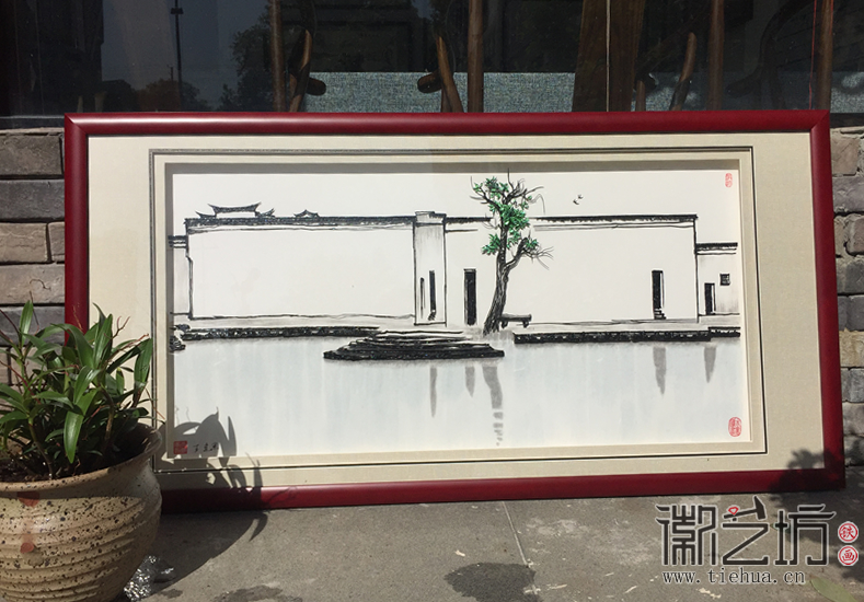 鐵畫藝人王建軍系列作品《江南印象》 (3)