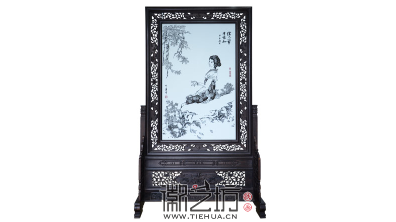 楊開勇鐵畫作品&mdash;&mdash;佳人心事有誰知