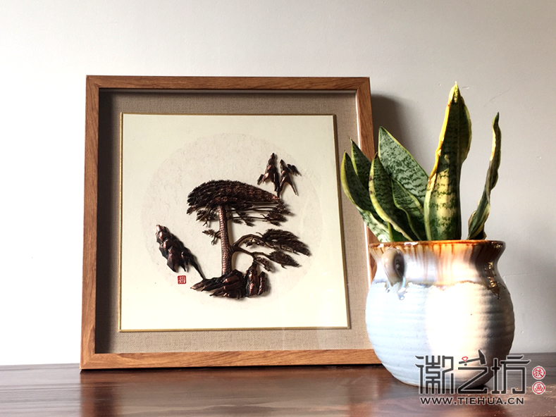 徽藝坊鐵畫擺臺系列 (11)