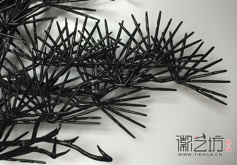 鐵畫豎款屏風《雄鷹展翅6