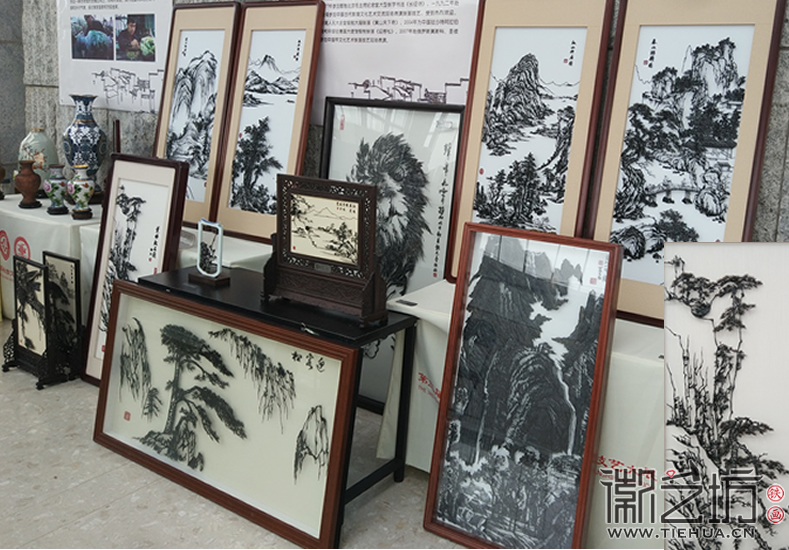 蕪湖鐵畫(huà)展位一瞥