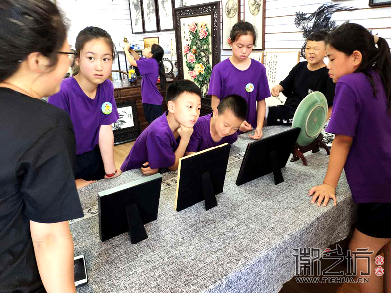 奧拓夏令營徽藝坊鐵畫體驗(yàn)活動(dòng) (14)