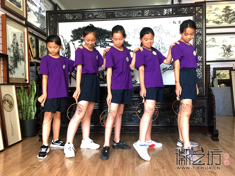 奧拓夏令營徽藝坊鐵畫體驗(yàn)活動(dòng) (12)