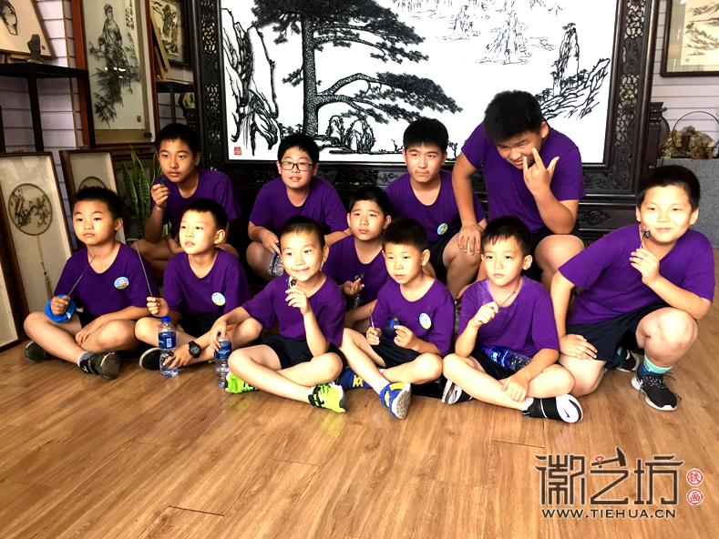 奧拓夏令營徽藝坊鐵畫體驗(yàn)活動(dòng) (13)