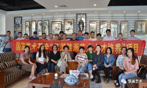 走進(jìn)國家鐵畫傳人儲(chǔ)金霞大師11