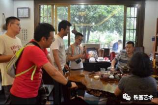 國(guó)家藝術(shù)基金蕪湖鐵畫(huà)人才培養(yǎng)項(xiàng)目赴皖南景德鎮(zhèn)考察 (30)