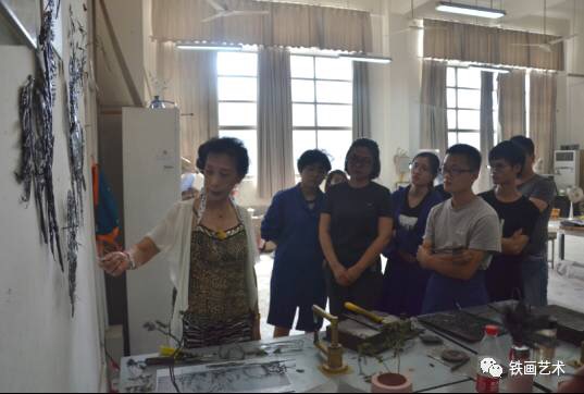 國家級鐵畫大師儲金霞女士實踐課：鐵畫鍛制技藝 (1)