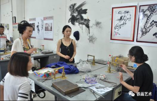 國家級鐵畫大師儲金霞女士實踐課：鐵畫鍛制技藝 (3)