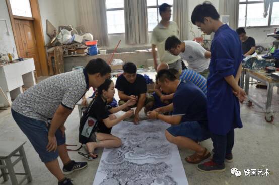 國家級鐵畫大師儲金霞女士實踐課：鐵畫鍛制技藝 (7)