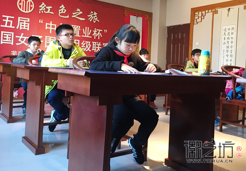 徽藝坊魏民春給小朋友們上了一堂生動的鐵畫課 (14)