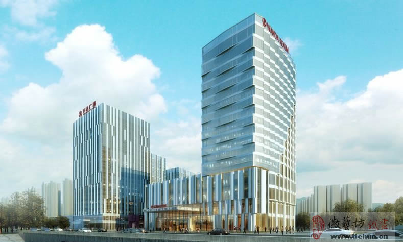 徽藝坊鐵畫蕪湖萬達嘉華酒店案例01