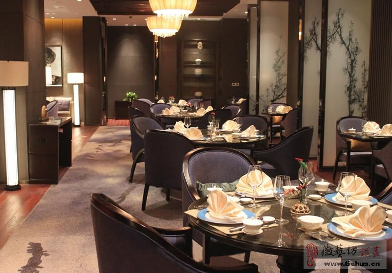 徽藝坊鐵畫蕪湖萬達嘉華酒店案例4